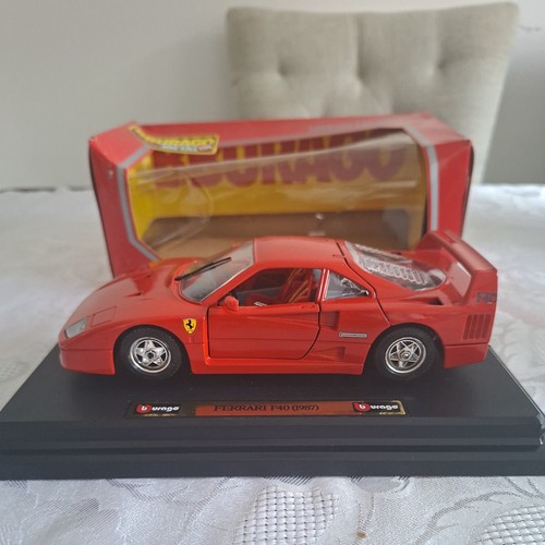 Burago ferrari f40 - f40, 1987