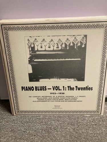 Various piano blues vol - 1, the