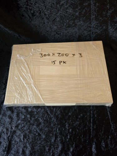 Birch ply sheets 300x200x3 - sheets,