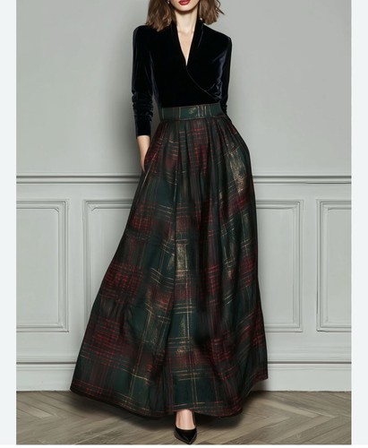 Futario high waist velvet - high,
