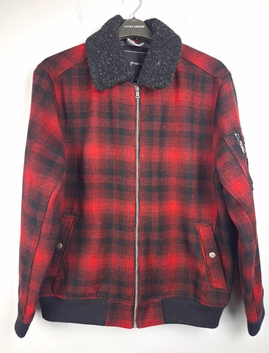 Red herring mens bomber jacket - herring,