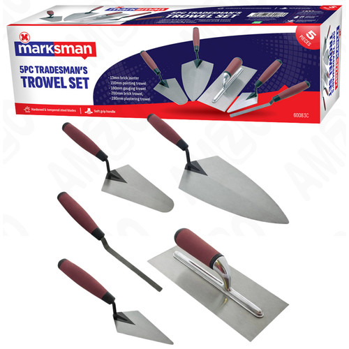 Marksman 5pc tradesman trowel - 5pc,