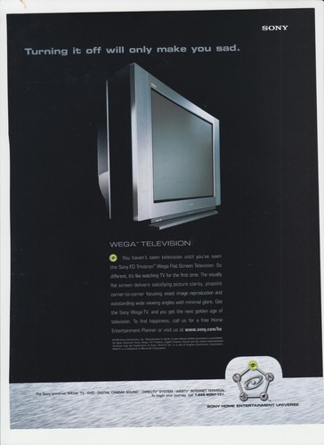 Sony wega television 1999 - wega,