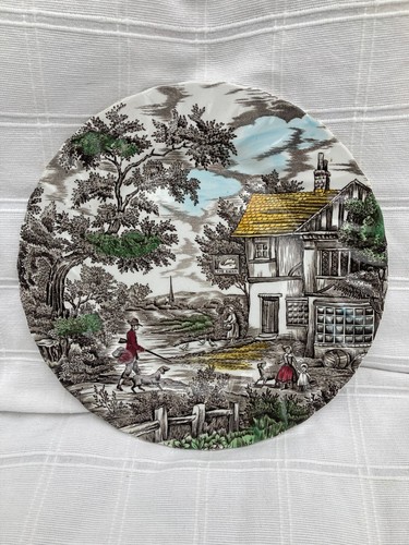 Vintage bone china - bone, plate,the