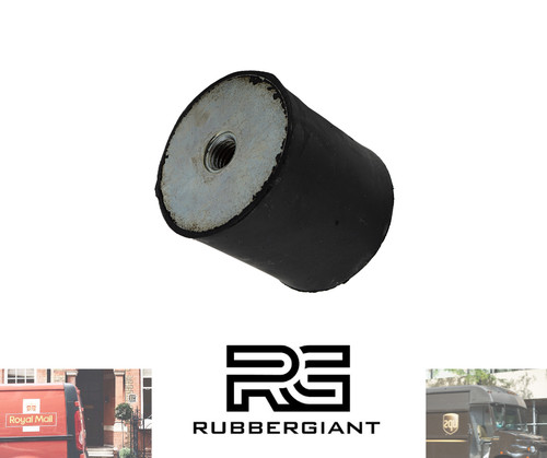 Anti vibration rubber mount - rubber, 5x