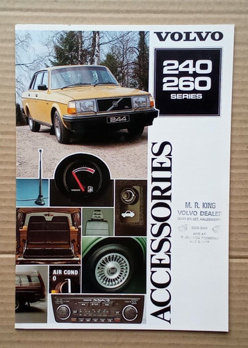 Volvo 240 260 series saloon