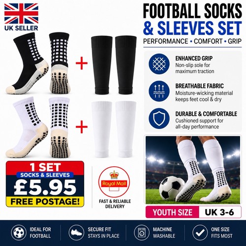 Youth football grip socks - youth,