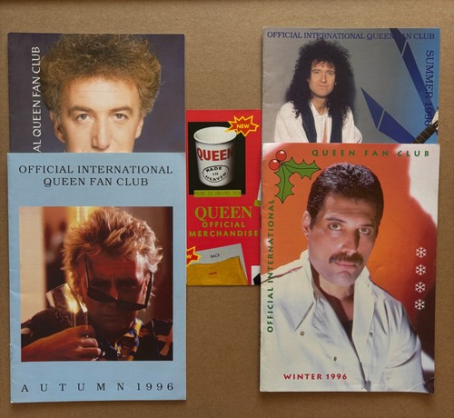 Queen fan club magazine - club,