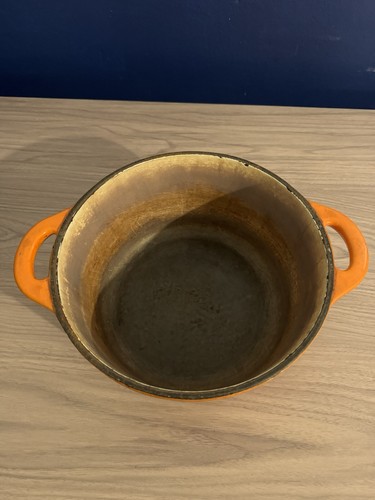 Epicure orange cast iron pot - l'epicure,