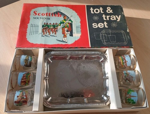 Boxed vintage set scottish - vintage,