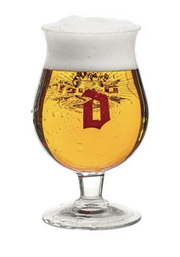 Duvel belgian beer - beer, glass