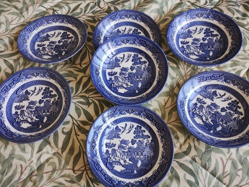 Churchill willow pattern - ,