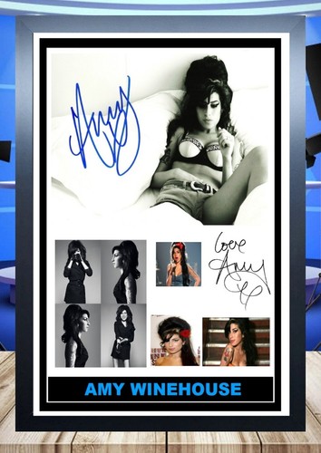 Amy winehouse signed - amy,