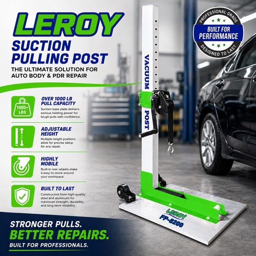 Pdr floor puller bodyshop - puller, glue