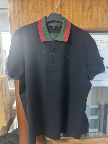 Men gucci black - men's, polo