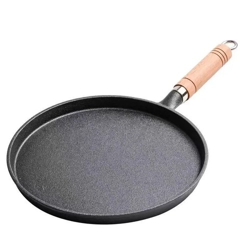 Cast iron frying pan skillet - iron,