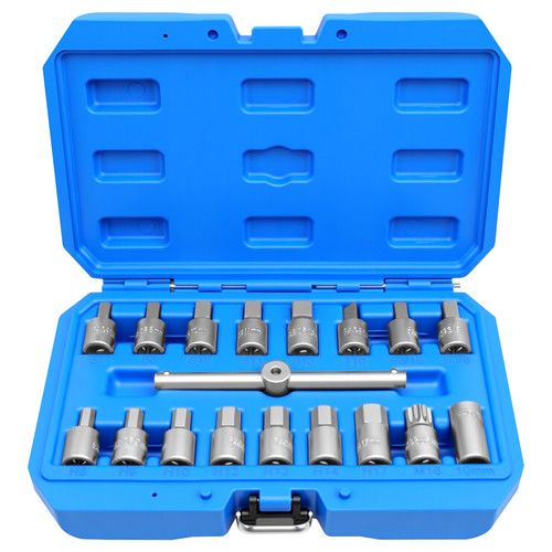 21pc oil drain - plug, set