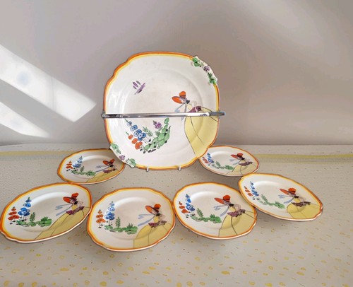 Set vintage tudor ware - of, 7
