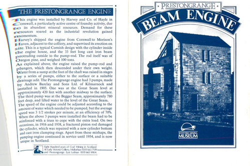 Prestongrange beam engine - prestongrange,