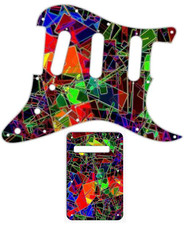 New Pickguard + Backplate Stratocaster -US/MIM- Artist - for Strat Guitar