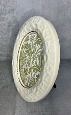 Irish Belleek fine parian china Coral oval frame (1939) NO GLASS NO BOX