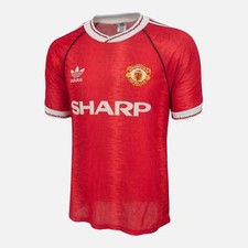 1990-92 Manchester United Home Shirt [Excellent] M