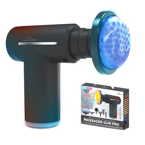 Massage gun heat - gun, cold