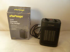Challenge 2kw Ceramic Upright Fan Heater Used In Box