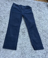M&S) Dark Blue Corduroy