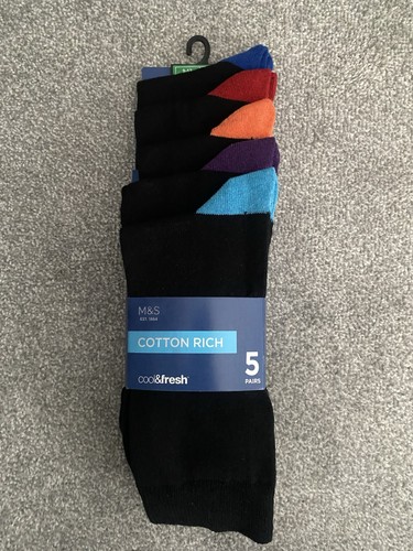 Brand new black multi - m&s,