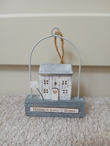 Home hanging house ornament - house,