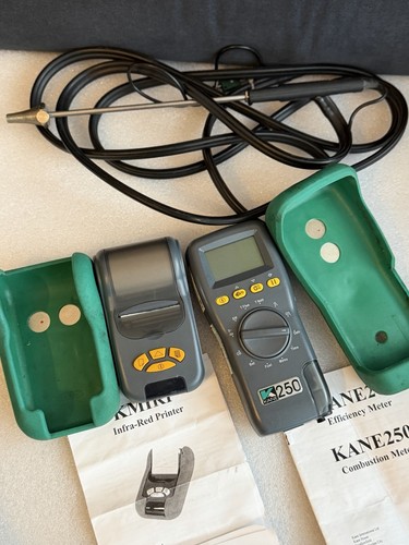 Kane 250 flue - analyser, and