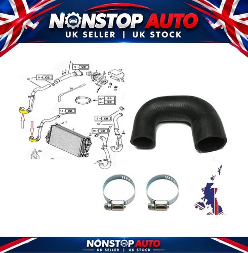 Turbo intercooler hose - intercooler, pipe