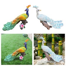 Peacock Statue Peacock Figurine Peacock Ornament