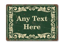 Personalised vintage aluminium - personalised,