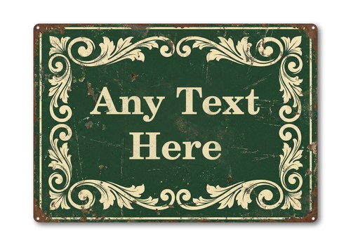Personalised vintage aluminium - personalised,