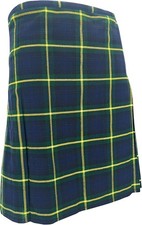 Gordon Modern Tartan 8 Yard 12oz Weight Men's Wool Blend Kilt