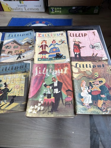 Lilliput vintage magazines - 6, x