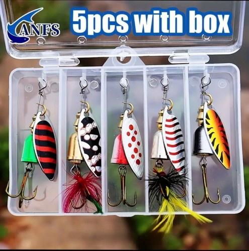 5pcs metal fishing lure - 5pcs,