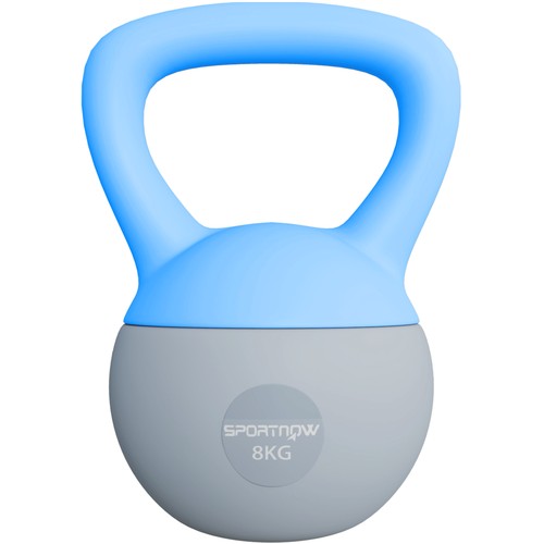 Sportnow 8kg kettlebell - kettlebell, w/