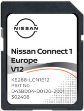 Nissan Connect 1 SD Card
