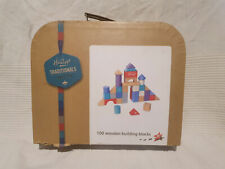 Hamleys Traditionals Wooden Building bBocks Boxed