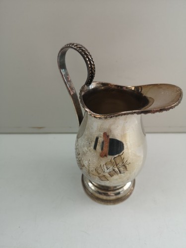 Vintage silver plated milk jug - vintage,