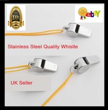 NEW METAL REFEREE WHISTLE WITH