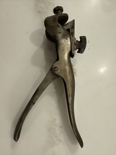 Antique vintage cast iron - iron, pine