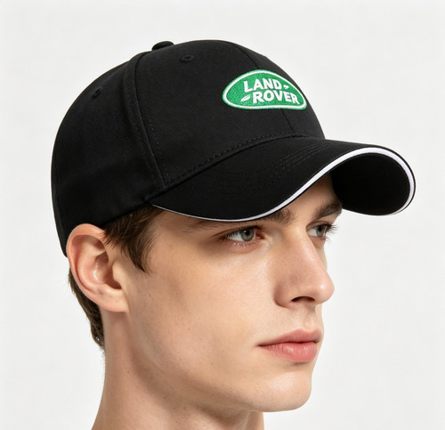 Land rover logo black cotton - rover,