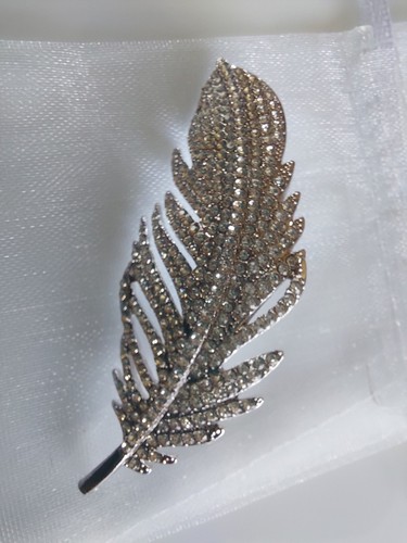Silver colour diamanté