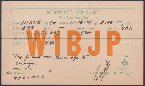 W1bjp forrest drew newport - forrest,