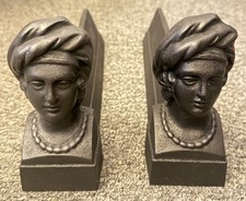 Vintage Cast Iron Pair of