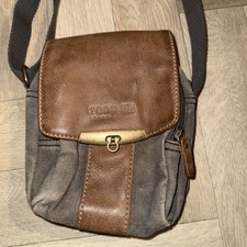 TROOP London Canvas Leather